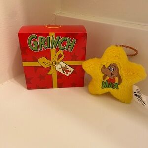 McDonald’s Max Grinch Max Yellow Star Ornament Happy Meal